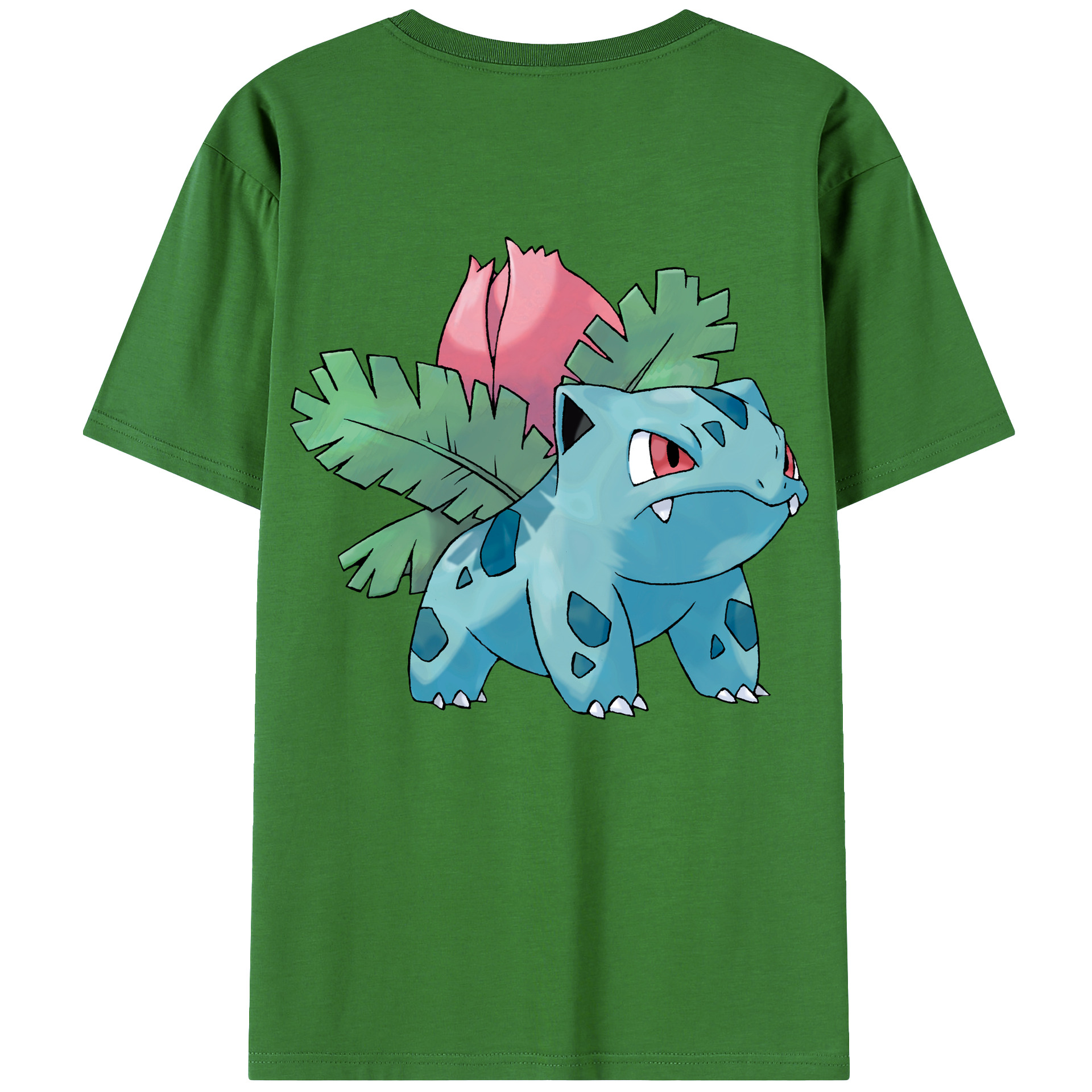 （画像用） ポケットモンスター Pokémon レディース半袖Tシャツ(バックプリント)